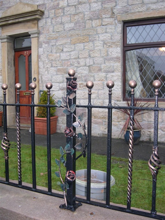 wrought iron railings