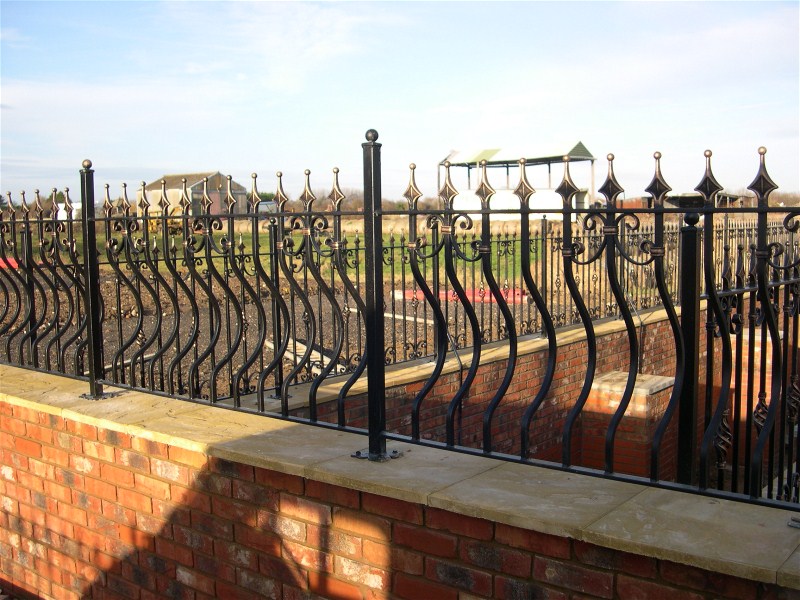 wrought iron railings