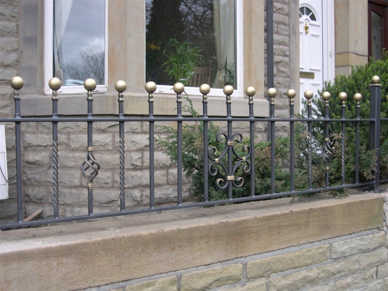 wrought iron railings